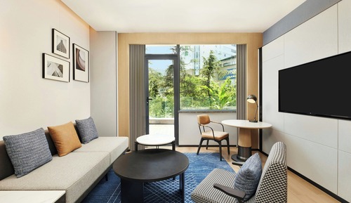 Room, 1 King Bed, Terrace, Garden View