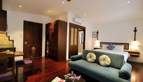 Deluxe Double Room, Non Smoking, Kitchen