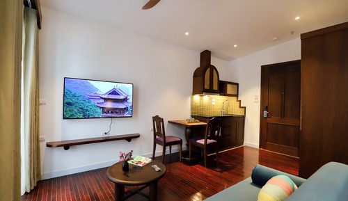 Double Room, 1 King Bed with Sofa bed, Non Smoking, Kitchen