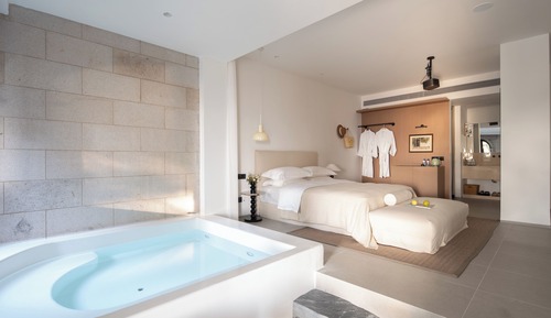 Twilight Bubble Pool Suite