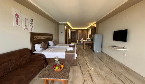 Classic Quadruple Room, Sea View