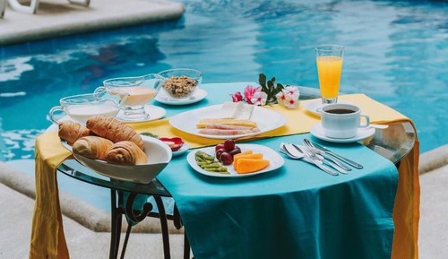 Deluxe Double or Twin Room, 1 Bedroom, Patio, Pool View