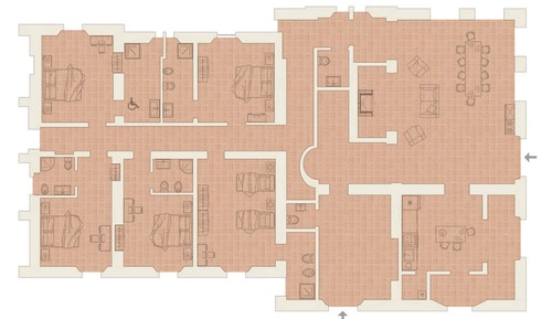 Superior Condo, 5 Bedrooms, Patio, Garden View