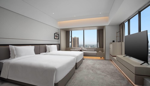 Room, 1 King Bed, Smoking, City View