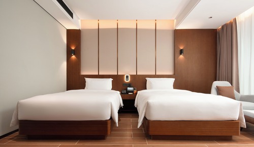 Standard Double or Twin Room, 2 Double Beds, City View