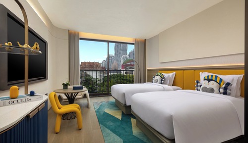 Premium Room, 2 Twin Beds, Balcony