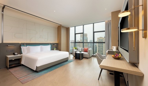 Standard Room, 1 King Bed, City View