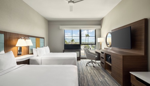 Room, 2 Queen Beds, Accessible, Bathtub (Mobility & Hearing)