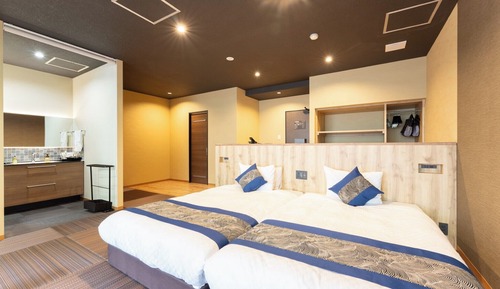 Japanese-Style Junior Suite Room with Open-air Bath