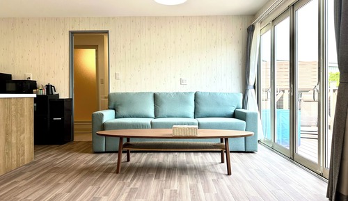 (Kai) Basic House with Private Sauna/Jacuzzi, Private Dog Park & Barbeque Grill, Non Smoking