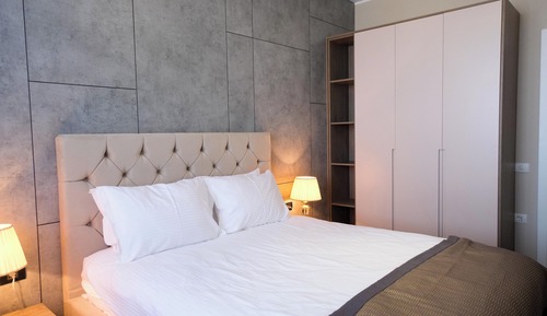 Deluxe Studio, Balcony, Partial Sea View