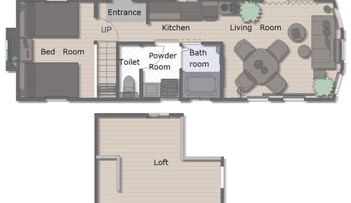 (Luana)Basic House with Ocean front / Private Dog Park & Barbeque Grill, Non Smoking