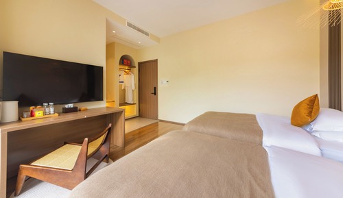 Basic Twin Room, Garden View
