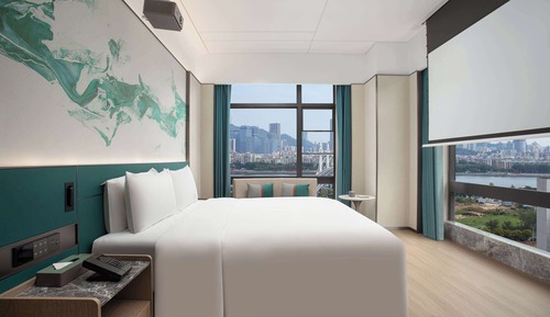 Room, 1 King Bed, Non Smoking (Cinema)