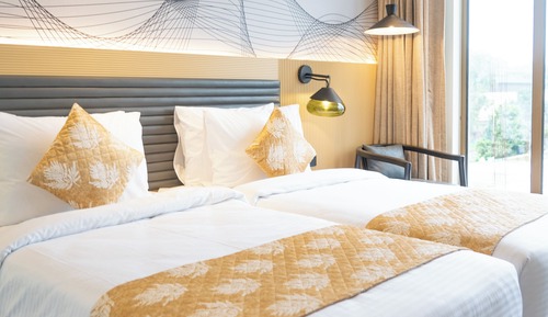 Deluxe Room, 2 Twin Beds, Smoking