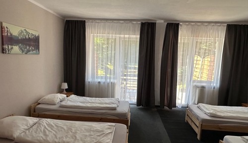 Economy Quadruple Room, Garden View
