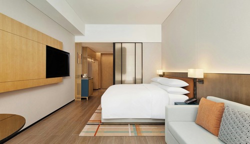 Superior Room, 1 King Bed with Sofa bed, City View