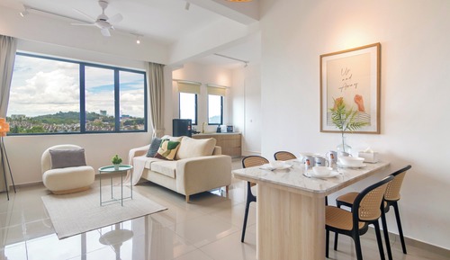 Comfort Apartment, 3 Bedrooms, Non Smoking, City View