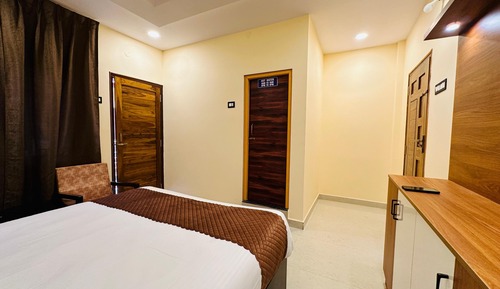 Standard Double Room, Balcony, Hill View