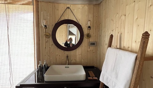 Premium Tent, 1 Bedroom, Private Bathroom, Mountain View