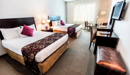 Classic Double Room, 2 Queen Beds, City View