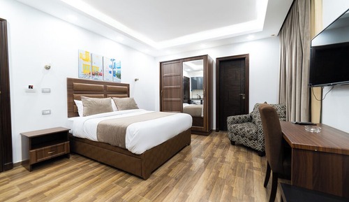 Junior Studio, Balcony, City View