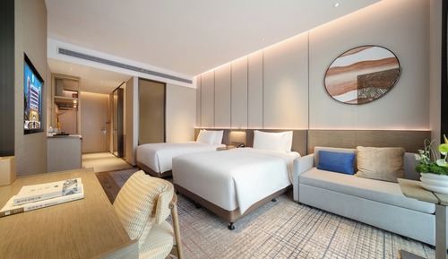 Superior Twin Room with Street View