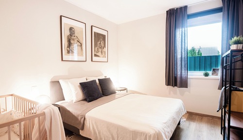 Apartment, 2 Bedrooms, Garden View