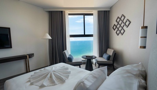 Executive Double Room, 1 Bedroom, Partial Ocean View, Sea Facing