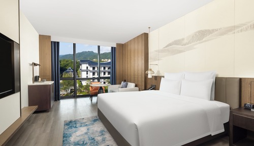 Deluxe Room, 1 King Bed, Club Lounge Access, Garden View