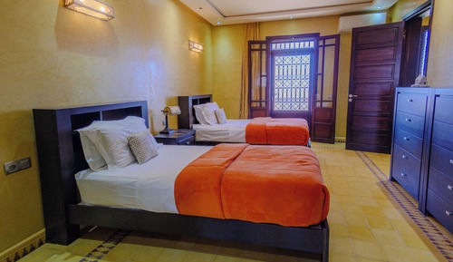 Deluxe Twin Room, Balcony, Garden View