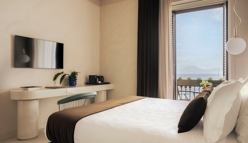 Superior Room, 1 Double Bed, Balcony, Sea View