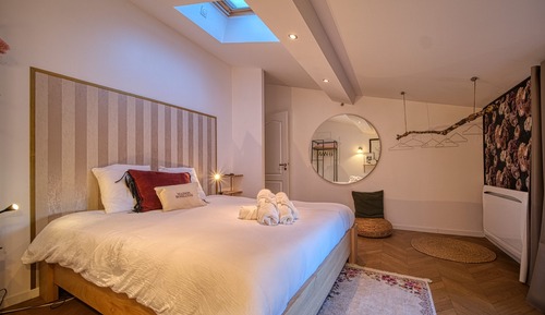 Comfort Double Room, Ensuite, Garden View (La Roseraie)