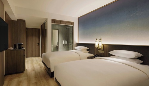 Superior Room, 2 Double Beds, Non Smoking, City View