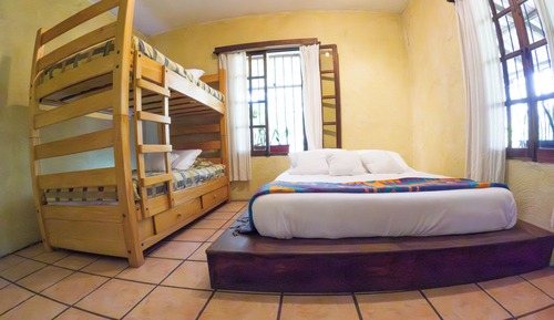 Comfort Quadruple Room, Garden View