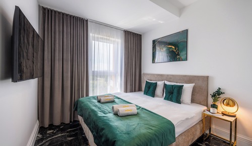 Deluxe Apartment, 1 Bedroom, Terrace, City View