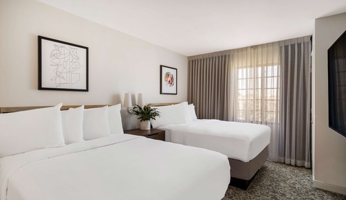 Suite, 2 Queen Beds, Accessible (Hearing Two Bedroom)