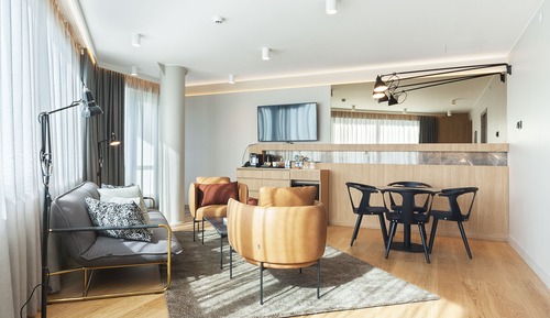 Suite, 1 Bedroom (Living Area)