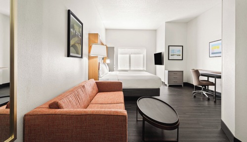 Premium Room, 1 King Bed, Roll-in Shower (Communications Accessible)