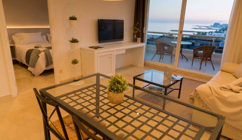 Premium Apartment, 1 Bedroom, Partial Sea View