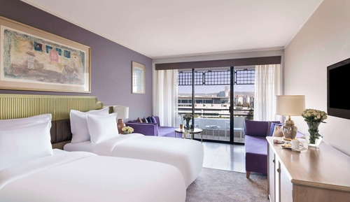 Deluxe Room, 2 Twin Beds, City View