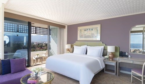 Deluxe Terrace Suite, Sea View, King Bed, Two Sofas