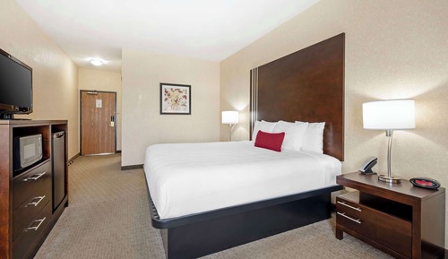Standard Room, 1 King Bed, Accessible, Refrigerator & Microwave