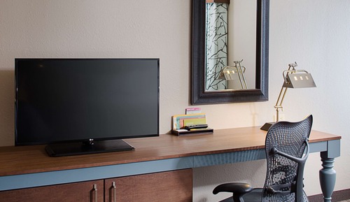 Standard Room, 2 Double Beds Accessible (Hearing)