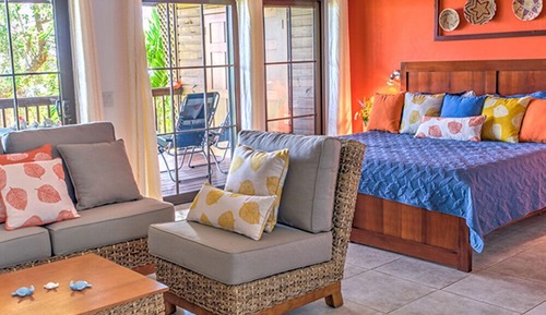 Luxury Studio, 1 King Bed with Sofa bed, Sea View