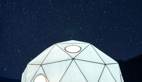 Glamping Dome, No Bathroom