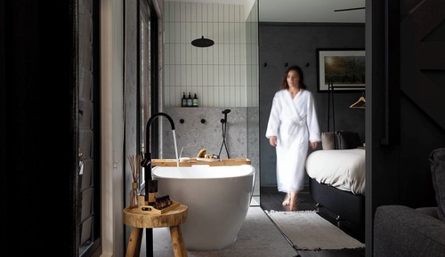 Premium Cabin, 1 Queen Bed, Vineyard View