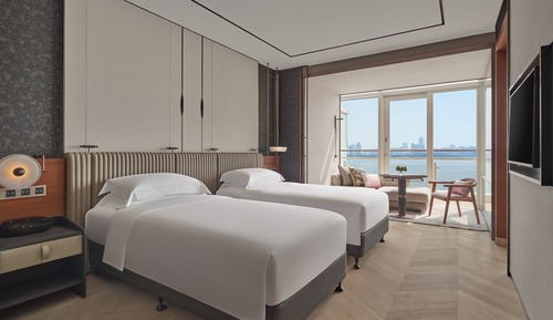 Premium Room, 2 Twin Beds, Sea View