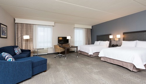 Studio, 2 Queen Beds, Non Smoking, Refrigerator & Microwave