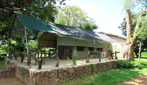 Air-Conditioned Riverfront Tent